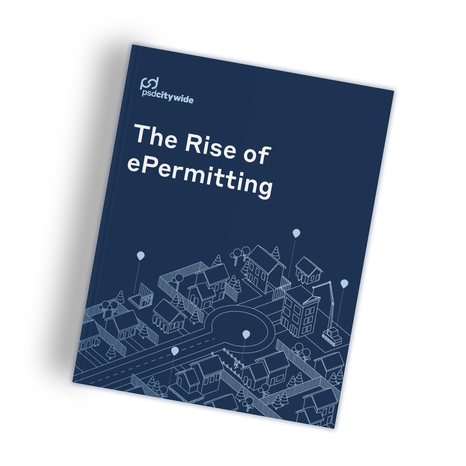 Cover of eBook titled The Rise of ePermitting.