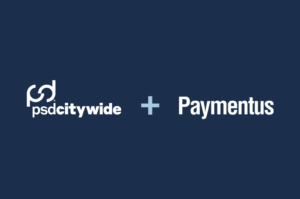 Image showing partnership between PSD Citywide and Paymentus.