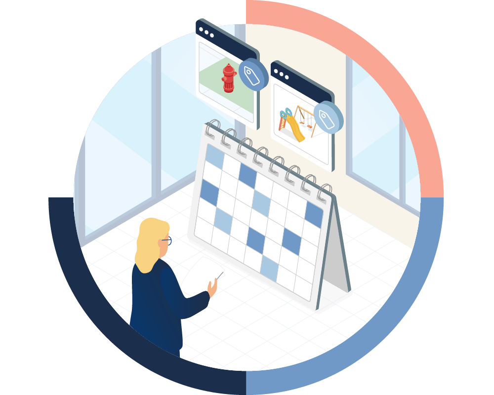 Asset lifecycle cost graphic