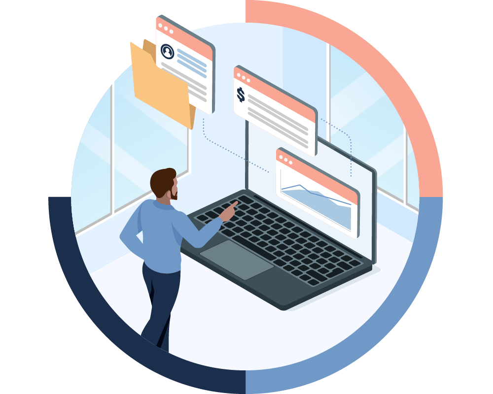 Employee salary planning view