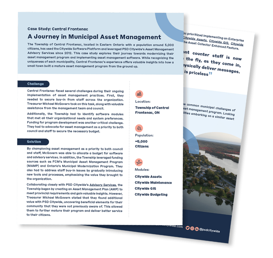 Central Frontenac case study cover