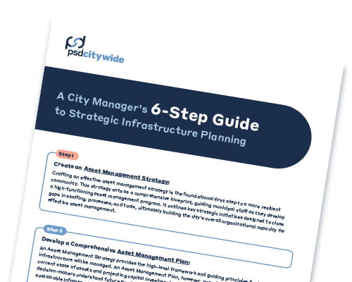 City Manager's 6-Step Guide to Strategic Infrastructure Planning.