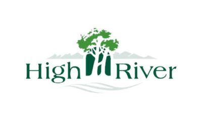 High River Alberta logo.