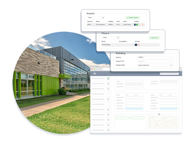 Image of Citywide Spaces software and community arena.