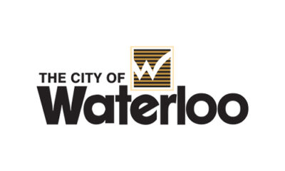 City if Waterloo, Ontario, Canada Logo