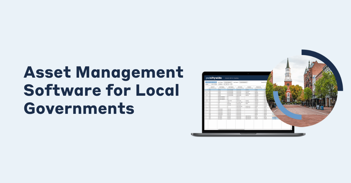 Asset Management Software for Municipalities